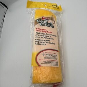 Quickie Mop Clean Results  0572CR Automatic Roller REFILL  NEW SEALED. 057CR NIP